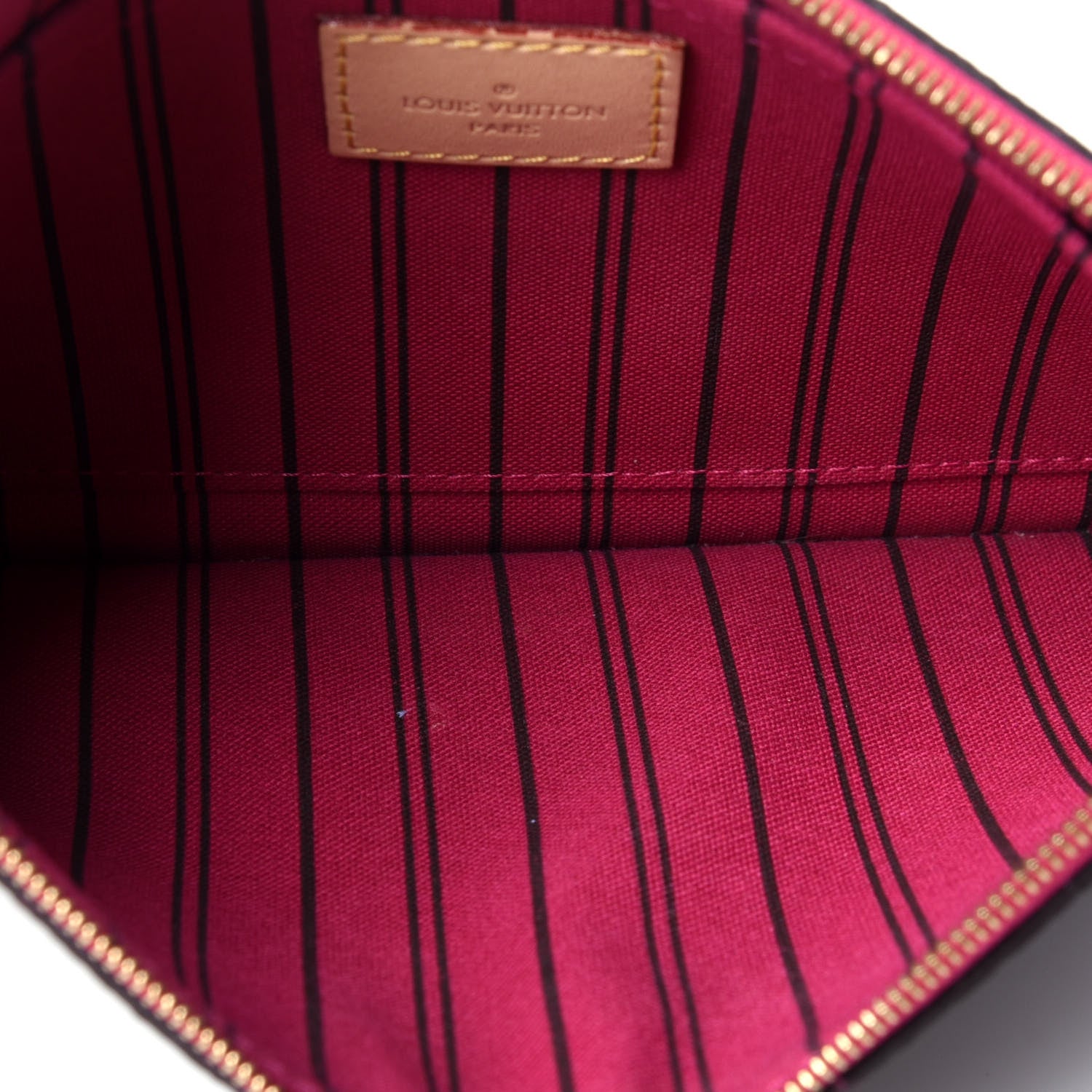 Louis Vuitton Monogram Neverfull MM GM Pochette Pivoine 5 of 12