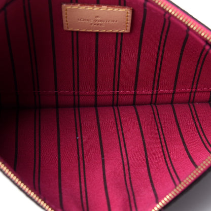 Louis Vuitton Monogram Neverfull MM GM Pochette Pivoine 5 of 12