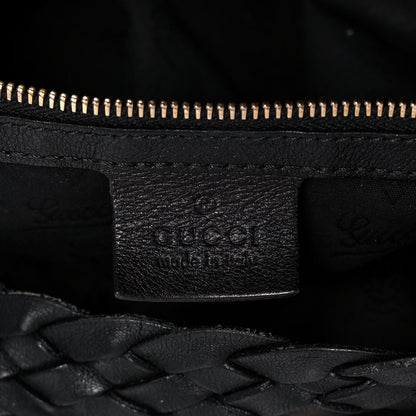 Gucci Guccissima Pelham Medium Hobo Black 6 of 17