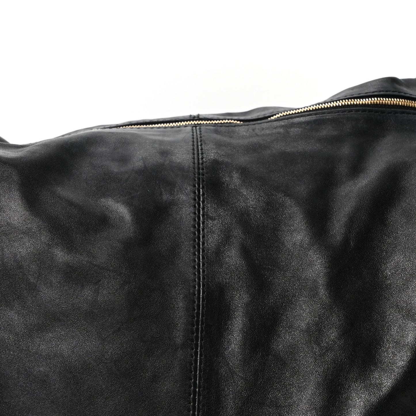 Vintage Calfskin Extra Large Olivia Hobo Black