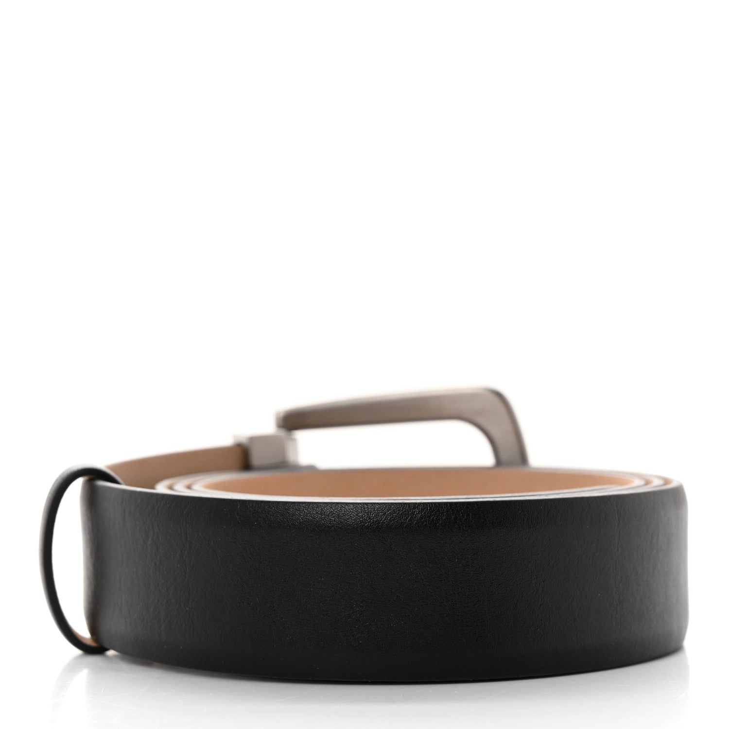 Chanel Calfskin Belt 95 38 Black 2 of 7
