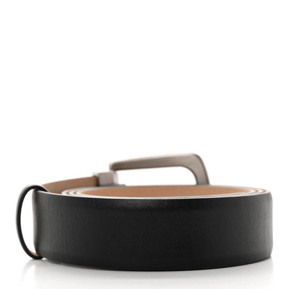 Chanel Calfskin Belt 95 38 Black 2 of 7