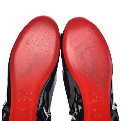 Christian Louboutin Patent Gloriana Flats 36.5 Black 9 of 13