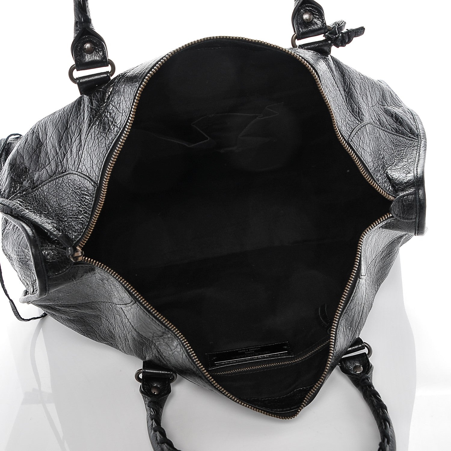 Balenciaga Agneau Classic Hardware Work Black 5 of 7