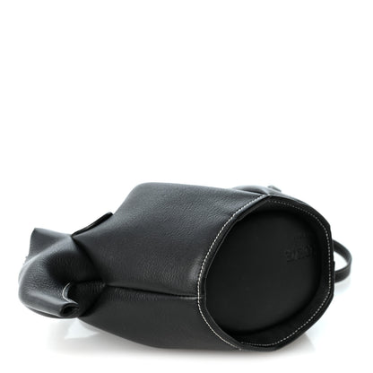 Loewe Calfskin Mini Elephant Crossbody Bag Black 4 of 10