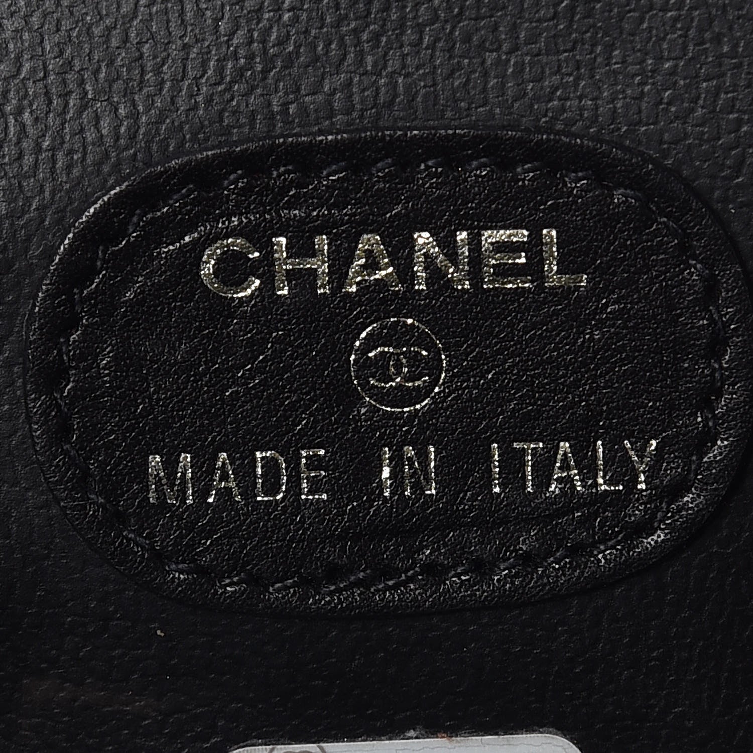 Chanel Caviar Round Jewelry Travel Case Black 9 of 11