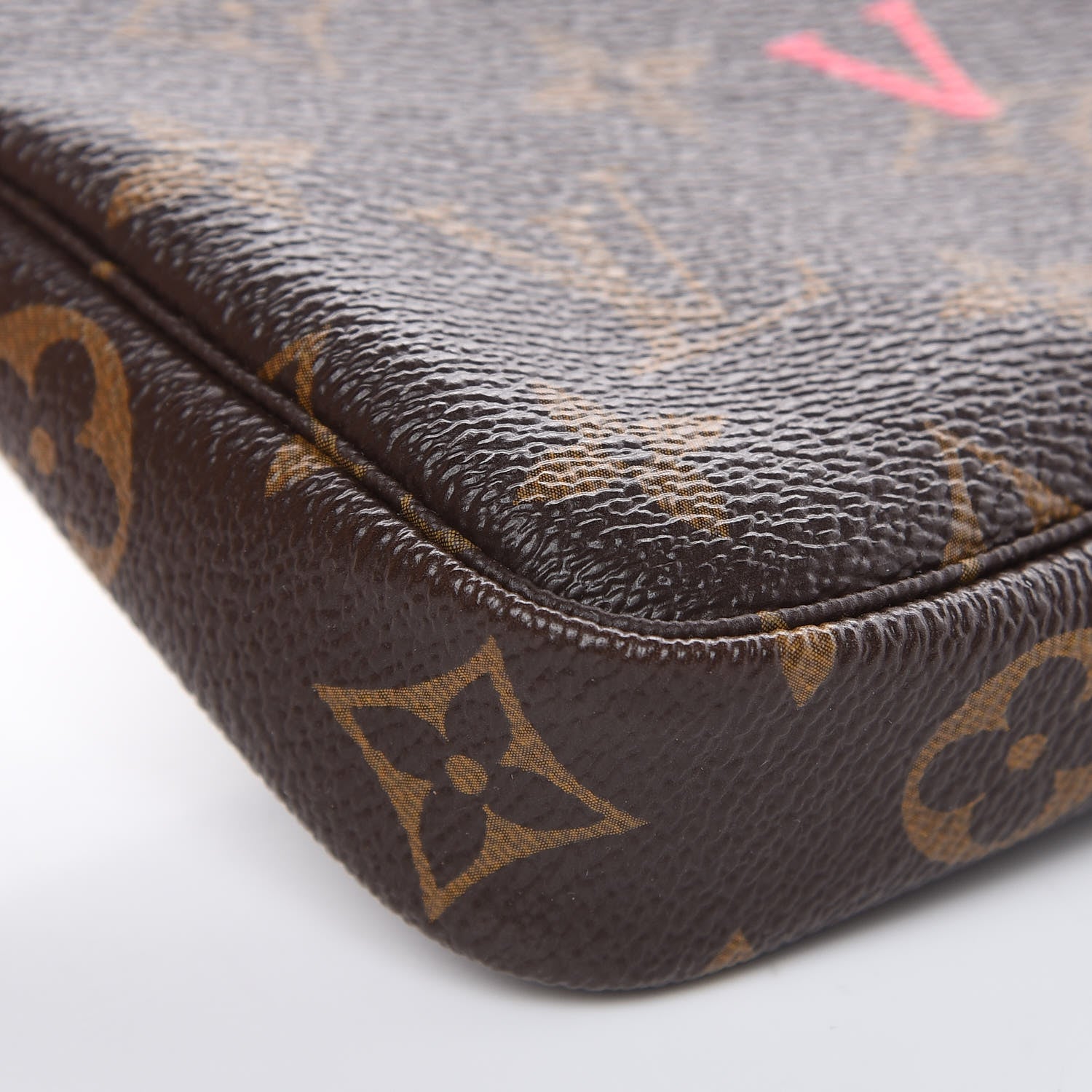 Louis Vuitton Monogram My LV Heritage Mini Pochette Accessories Fuchsia 7 of 11