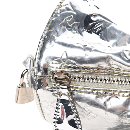 Louis Vuitton Monogram Miroir Speedy 30 Silver 12 of 22