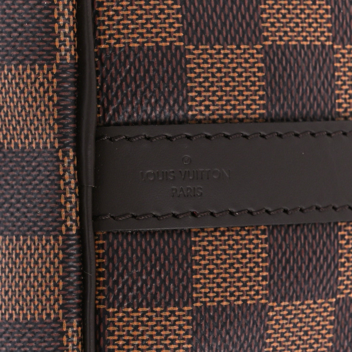 Louis Vuitton Damier Ebene Speedy Bandouliere 25 11 of 14