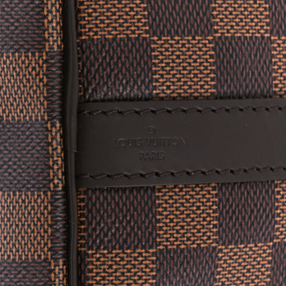 Louis Vuitton Damier Ebene Speedy Bandouliere 25 11 of 14