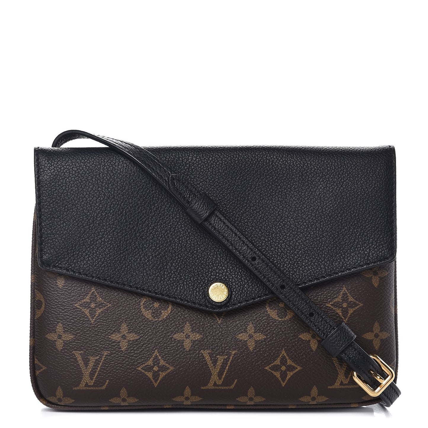 Monogram Twice Pochette Black
