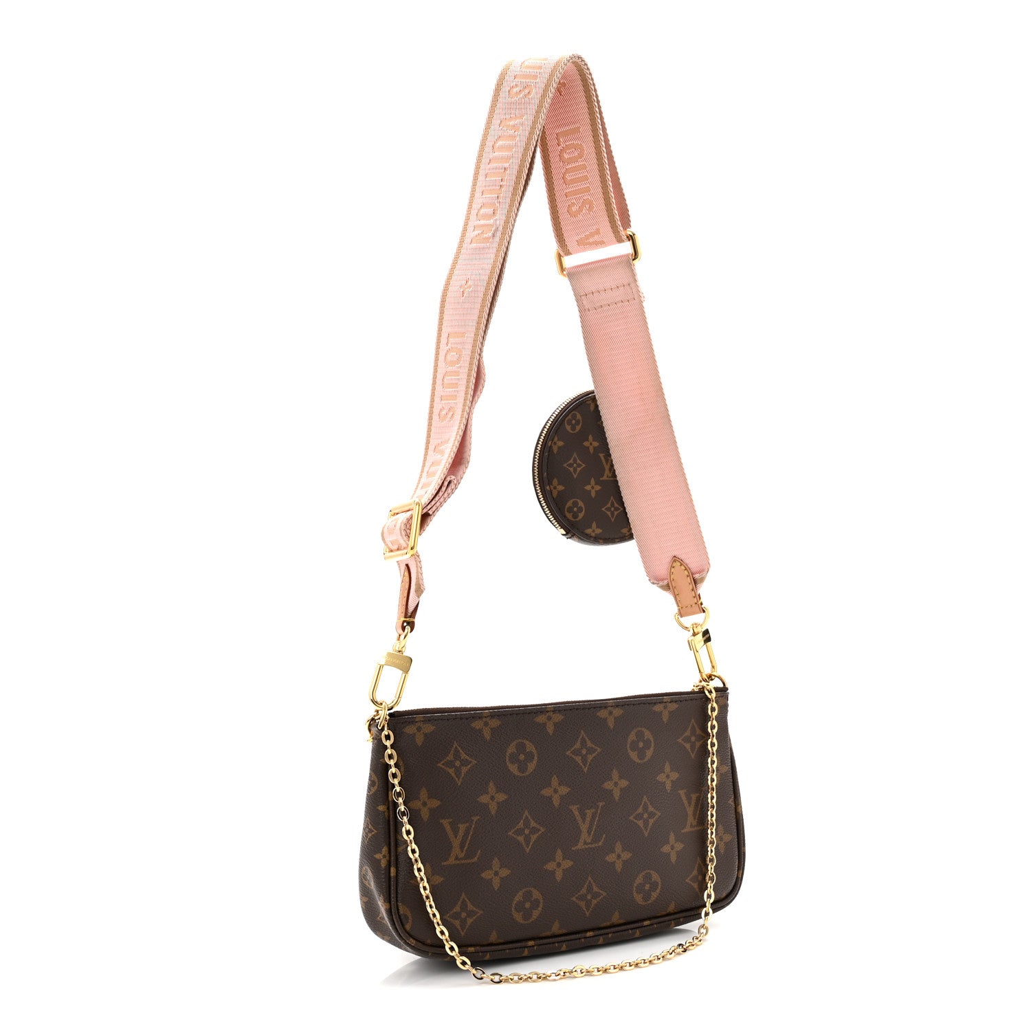 Louis Vuitton Monogram Multi Pochette Accessories Rose Clair 3 of 11