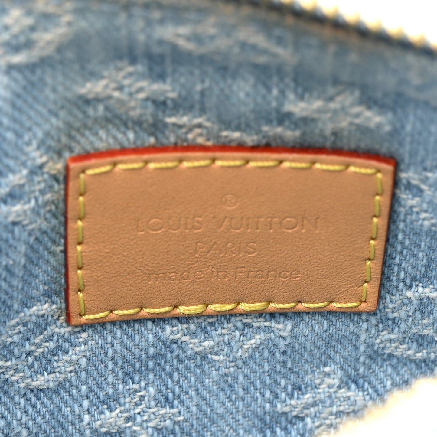 Monogram Denim Nano Speedy Sky Blue