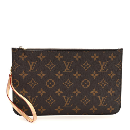 Louis Vuitton Monogram Neverfull MM GM Pochette 1 of 6