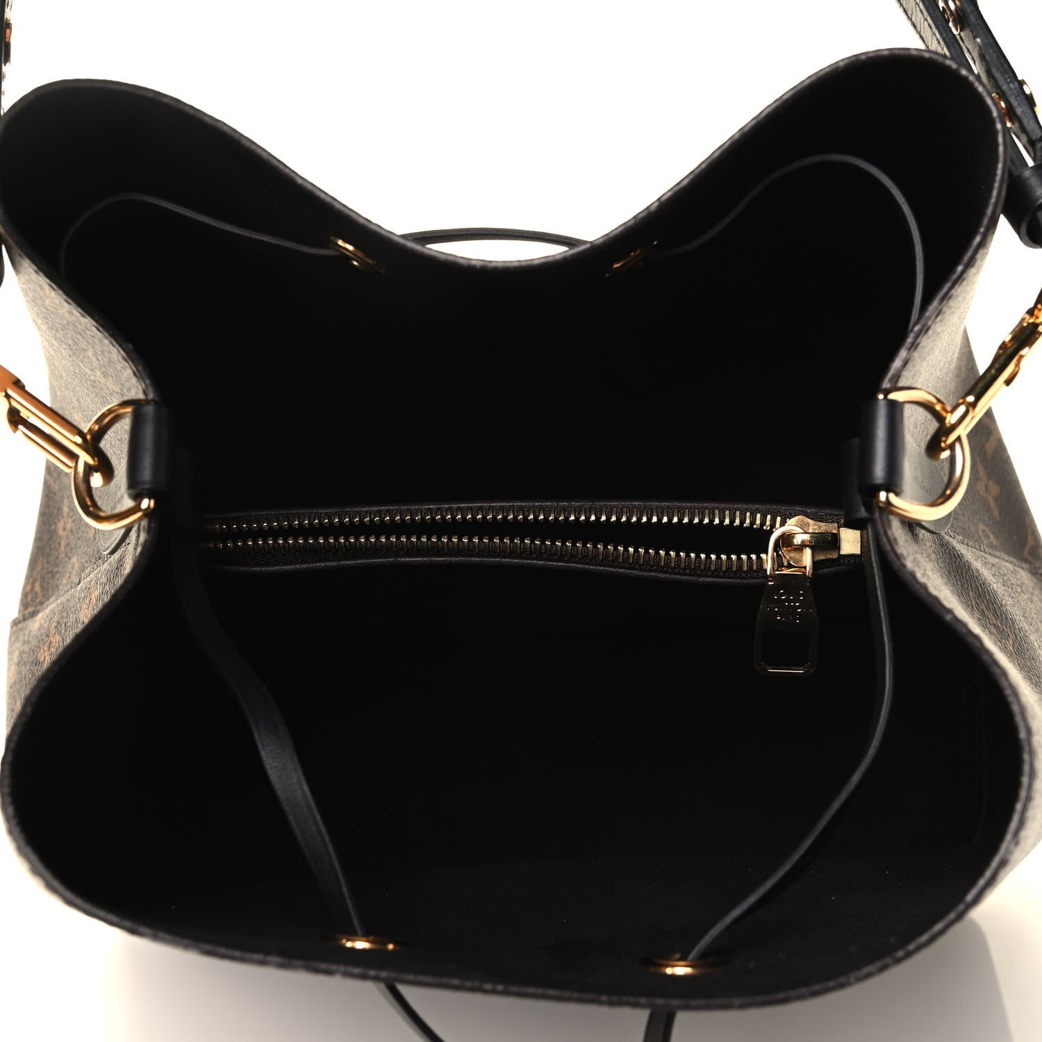 Louis Vuitton Monogram Neonoe MM Black 4 of 4