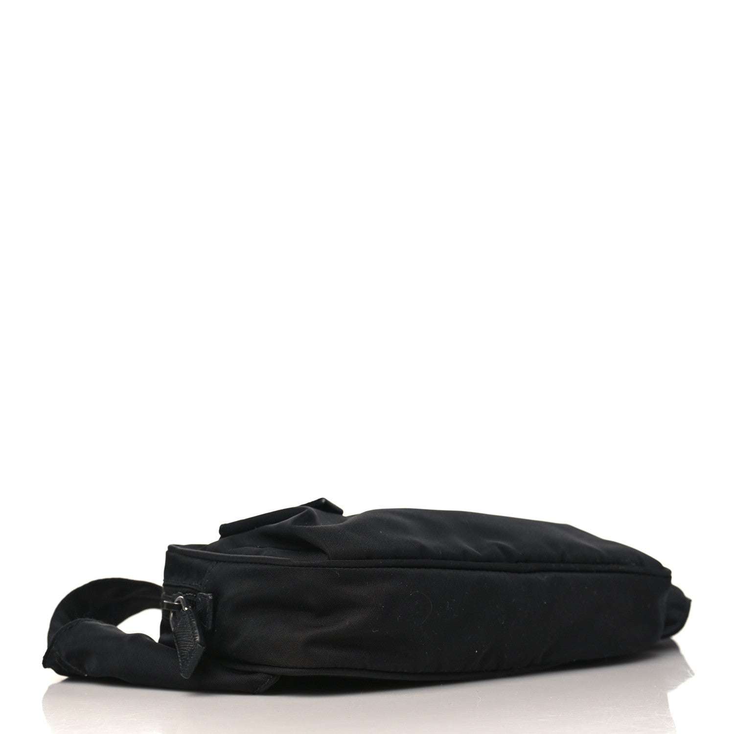 Prada Tessuto Nylon Saffiano Belt Bag Black 4 of 9