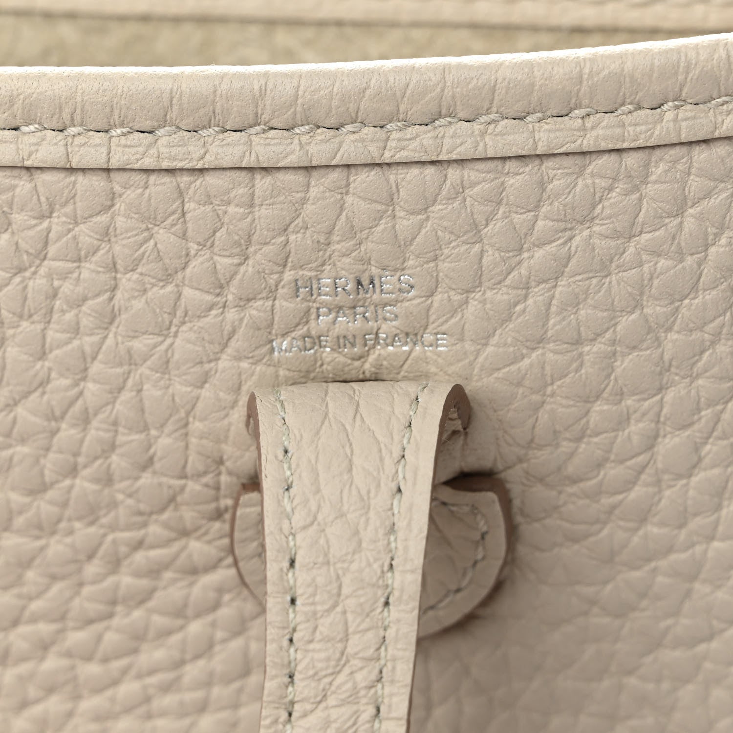 Hermes Taurillon Clemence Amazone Evelyne TPM Beton 6 of 10