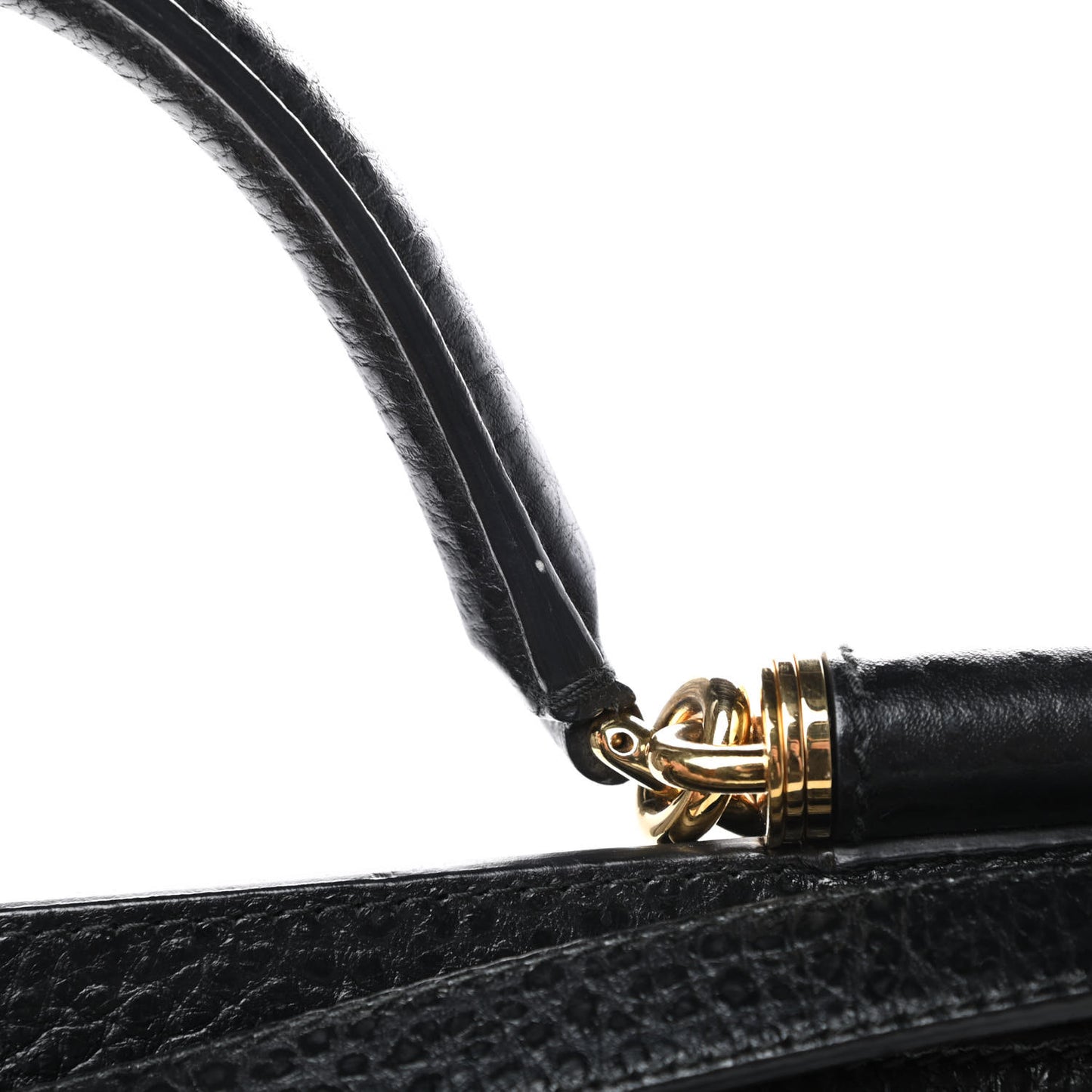Calfskin Quilted Extra Large Miss Sicily Satchel Black