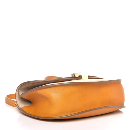 Chloe Calfskin Mini Georgia Crossbody Bag Yellow 4 of 8