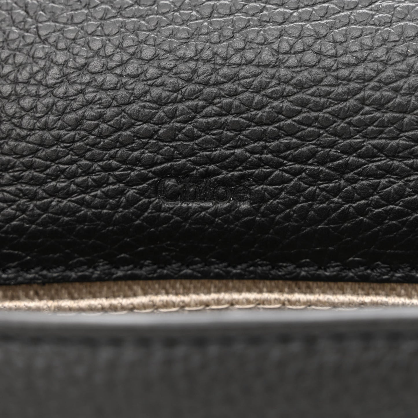 Calfskin Nano Marcie Saddle Bag Black