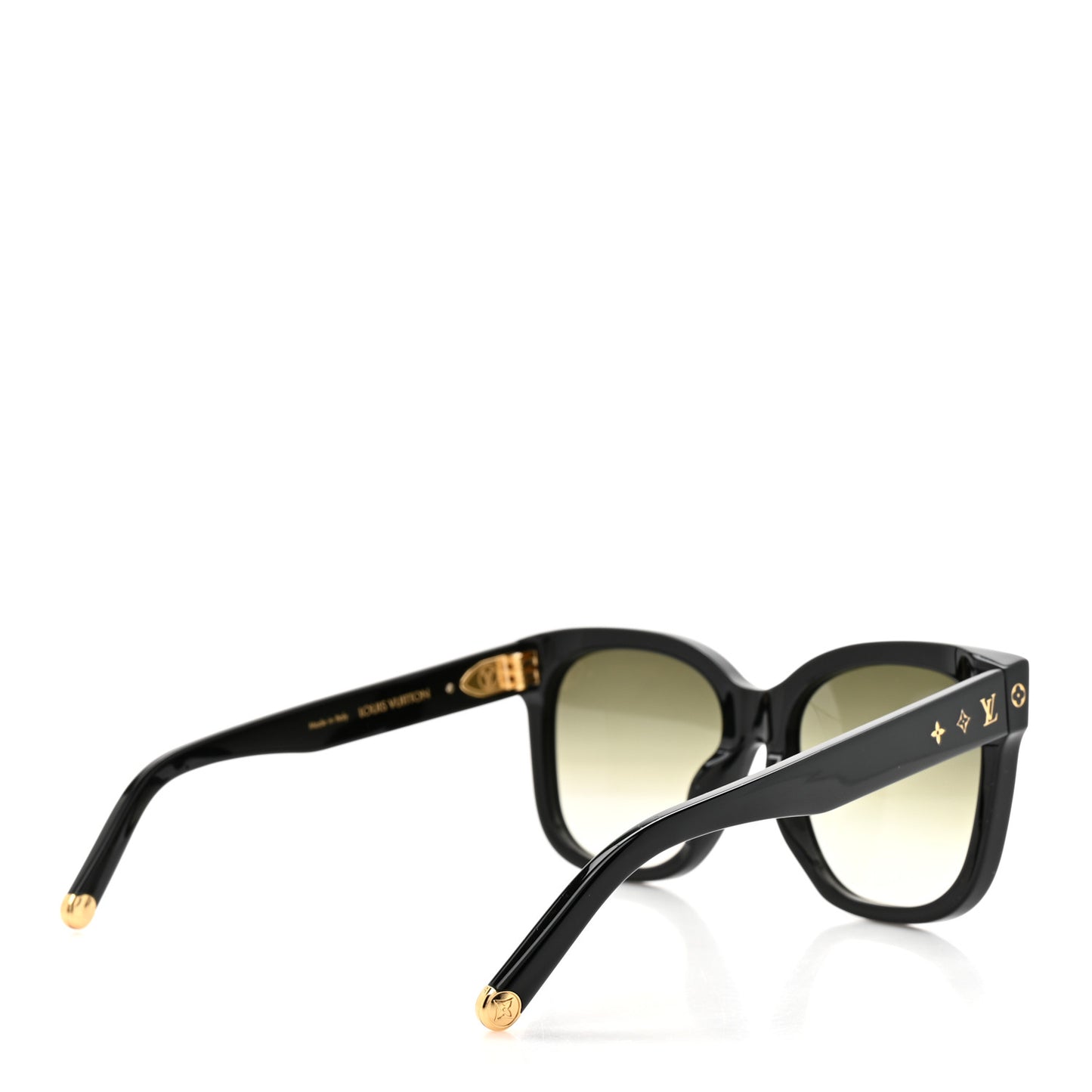 Acetate My Monogram Cat Eye Sunglasses Z1729E Black
