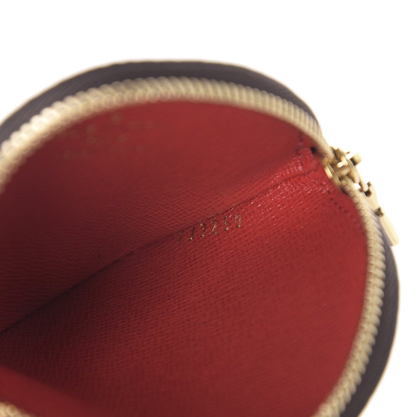 Monogram 2020 Christmas Animation Bumper Cars Round Coin Purse Coquelicot