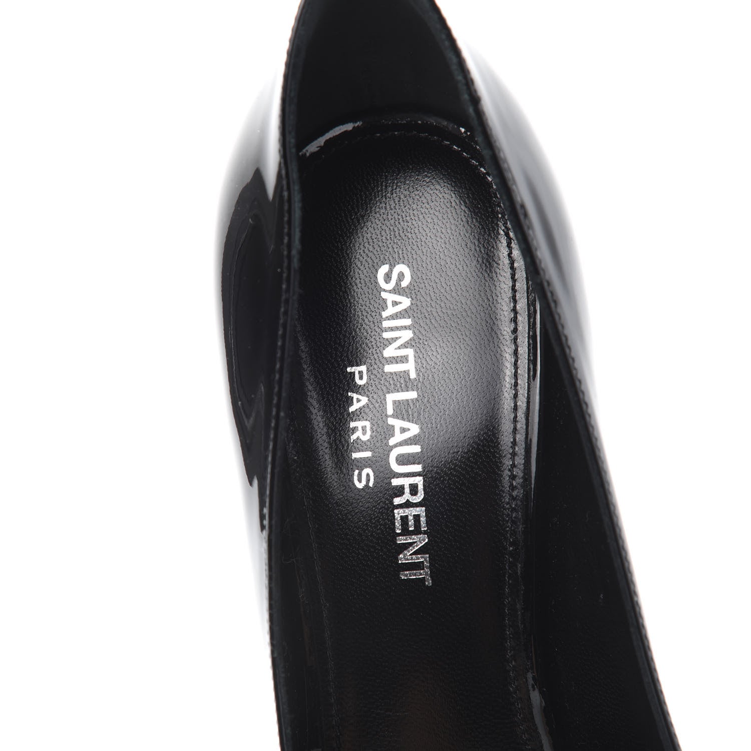 Saint Laurent Patent Opyum 85 Pumps 36.5 Black 7 of 11