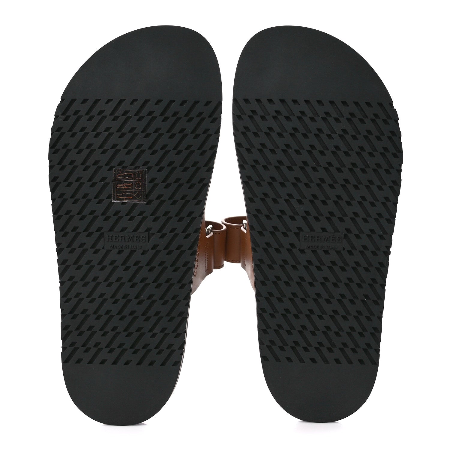 Hermes Calfskin Womens Chypre Sandals 37 Naturel 5 of 8