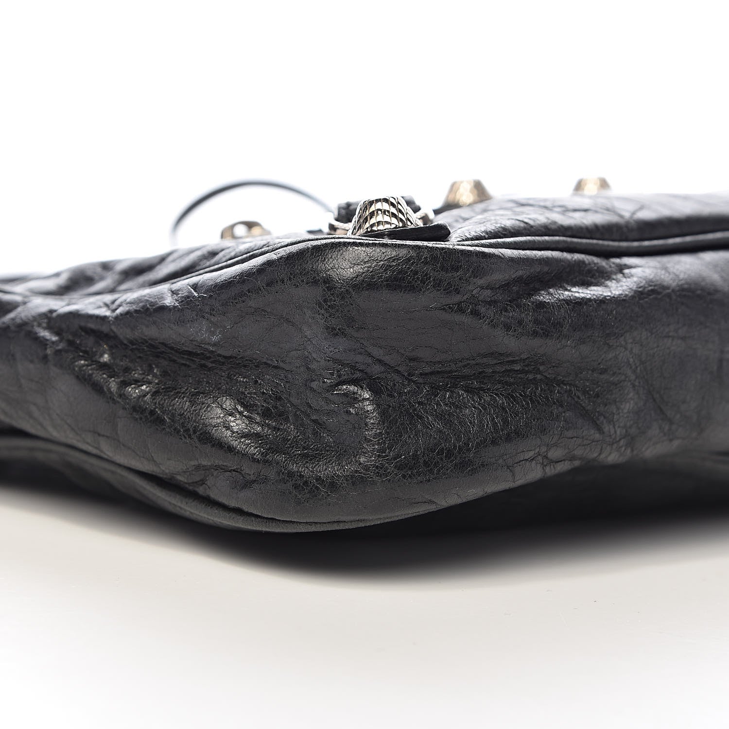 Balenciaga Agneau Giant 12 Silver Hardware Hip Black 11 of 13