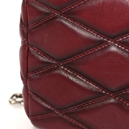 Louis Vuitton Lambskin Malletage GO-14 PM Bordeaux 13 of 13