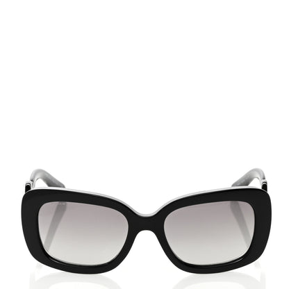 Prada Acetate Baroque Sunglasses SPR 27O Black 2 of 8