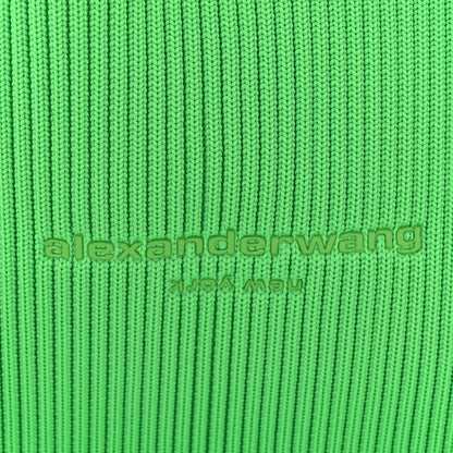 Alexander Wang Ribbed Knit Small Ryan Bag Iguana 7 of 10
