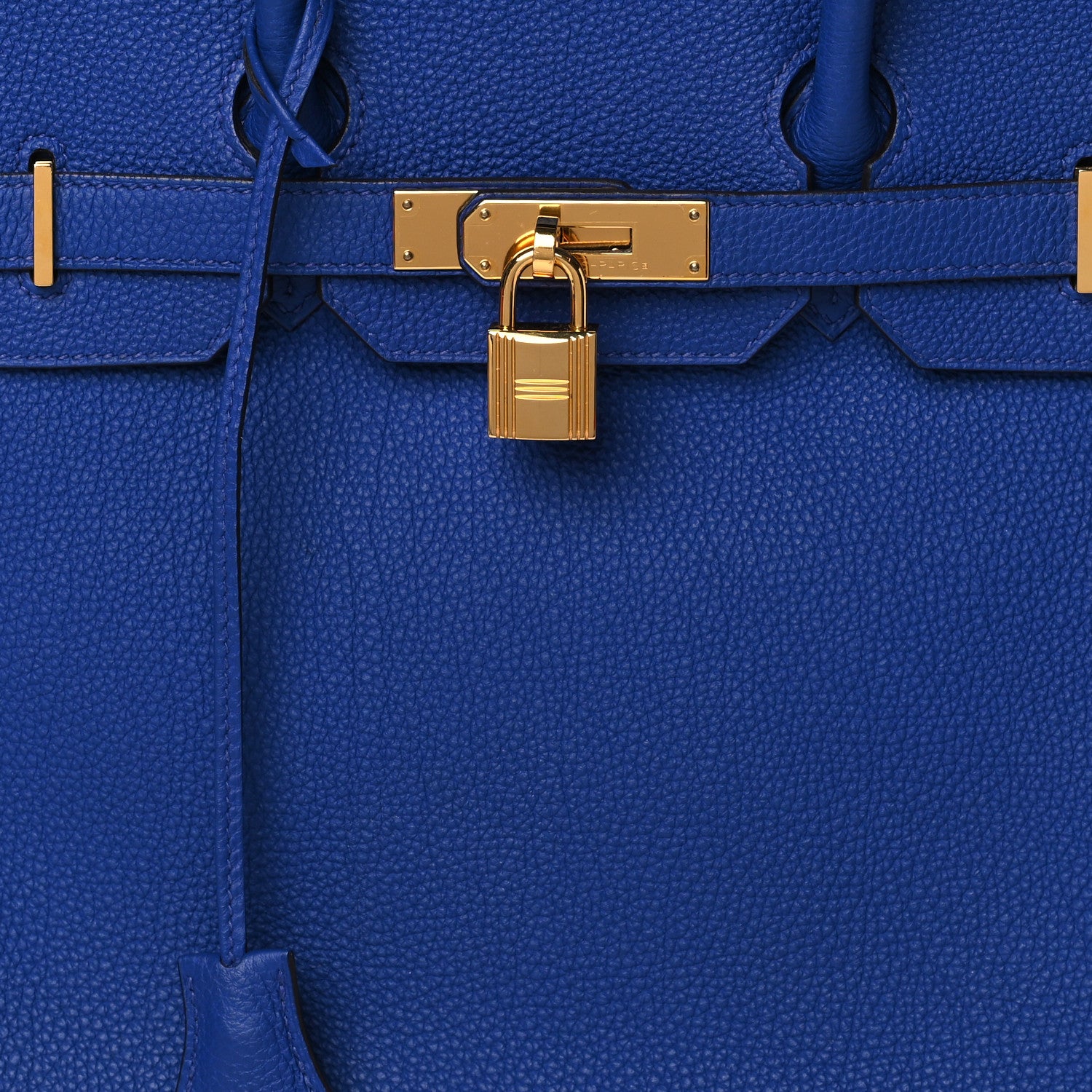 Hermes Togo Birkin 35 Bleu Electrique 9 of 9