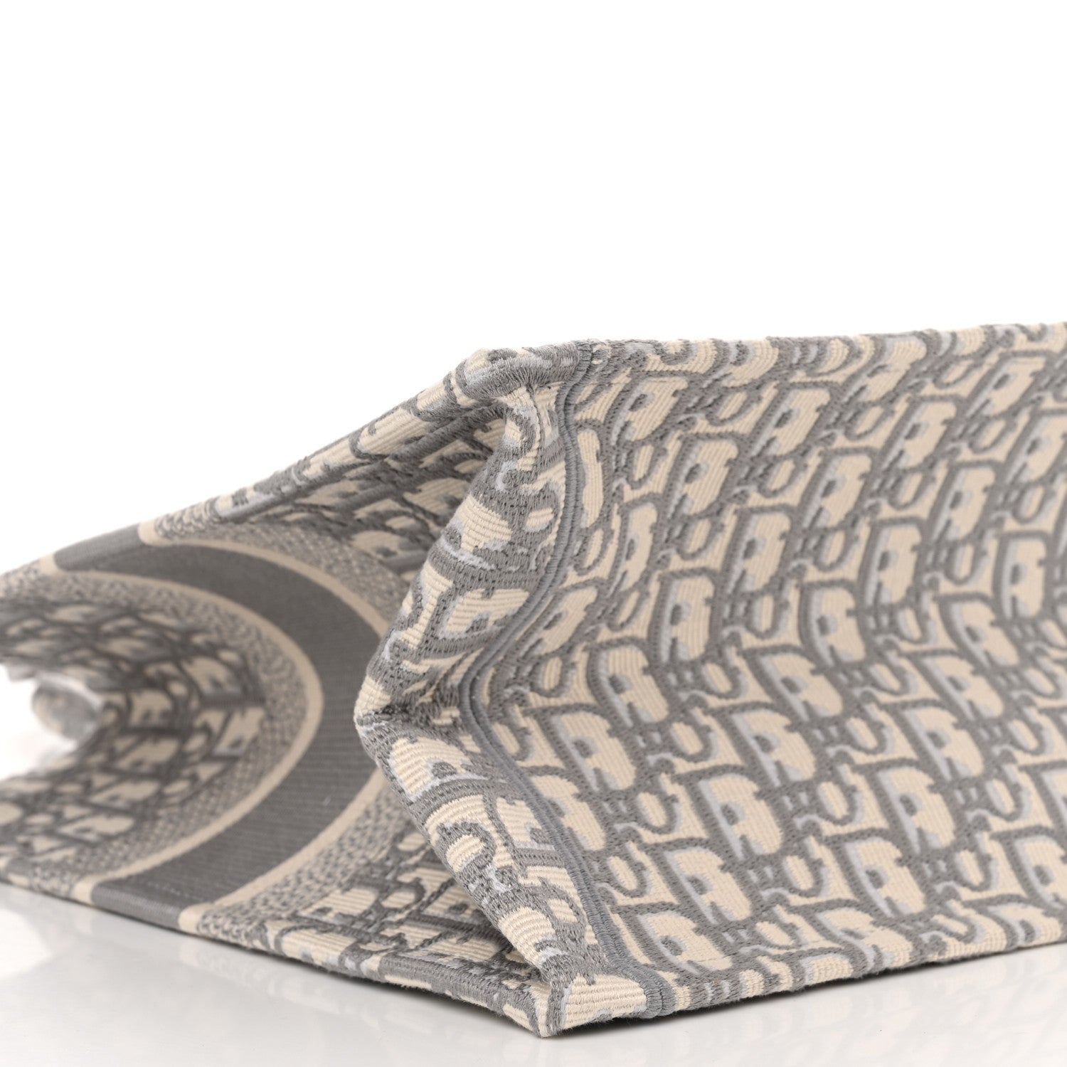 Christian Dior Oblique Medium Book Tote Grey 9 of 14