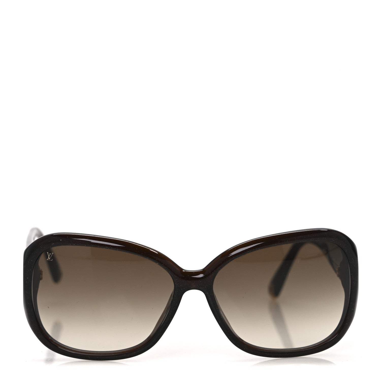 Louis Vuitton Acetate Obsession GM Sunglasses Z0459W Brown Glitter