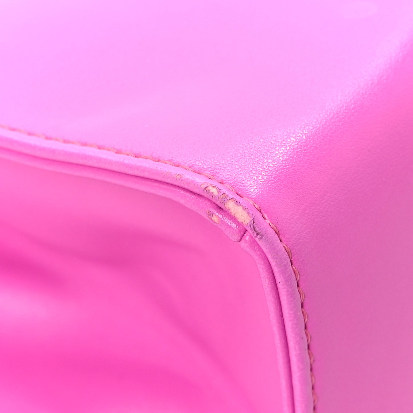 Vegan Leather Small Shopping Bag Azalea