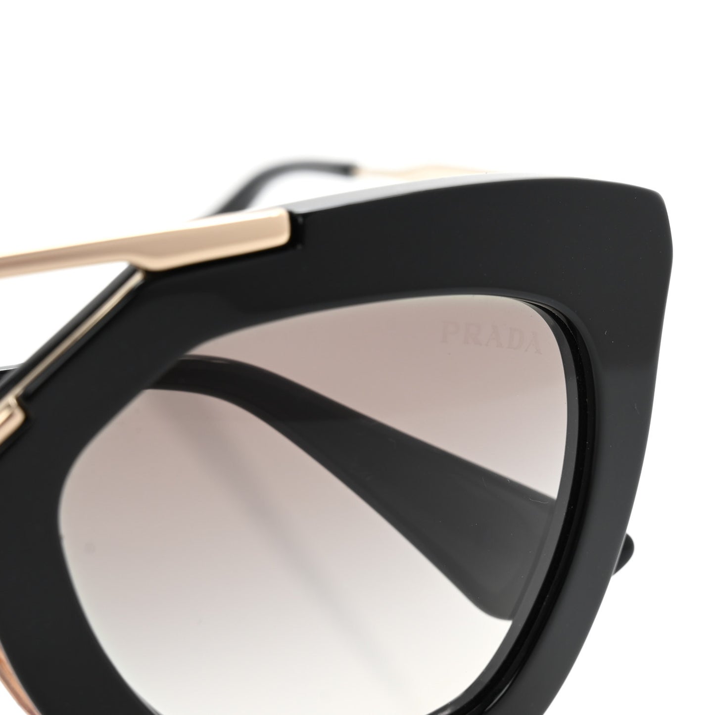 Acetate Cinema Sunglasses SPR 09Q Black