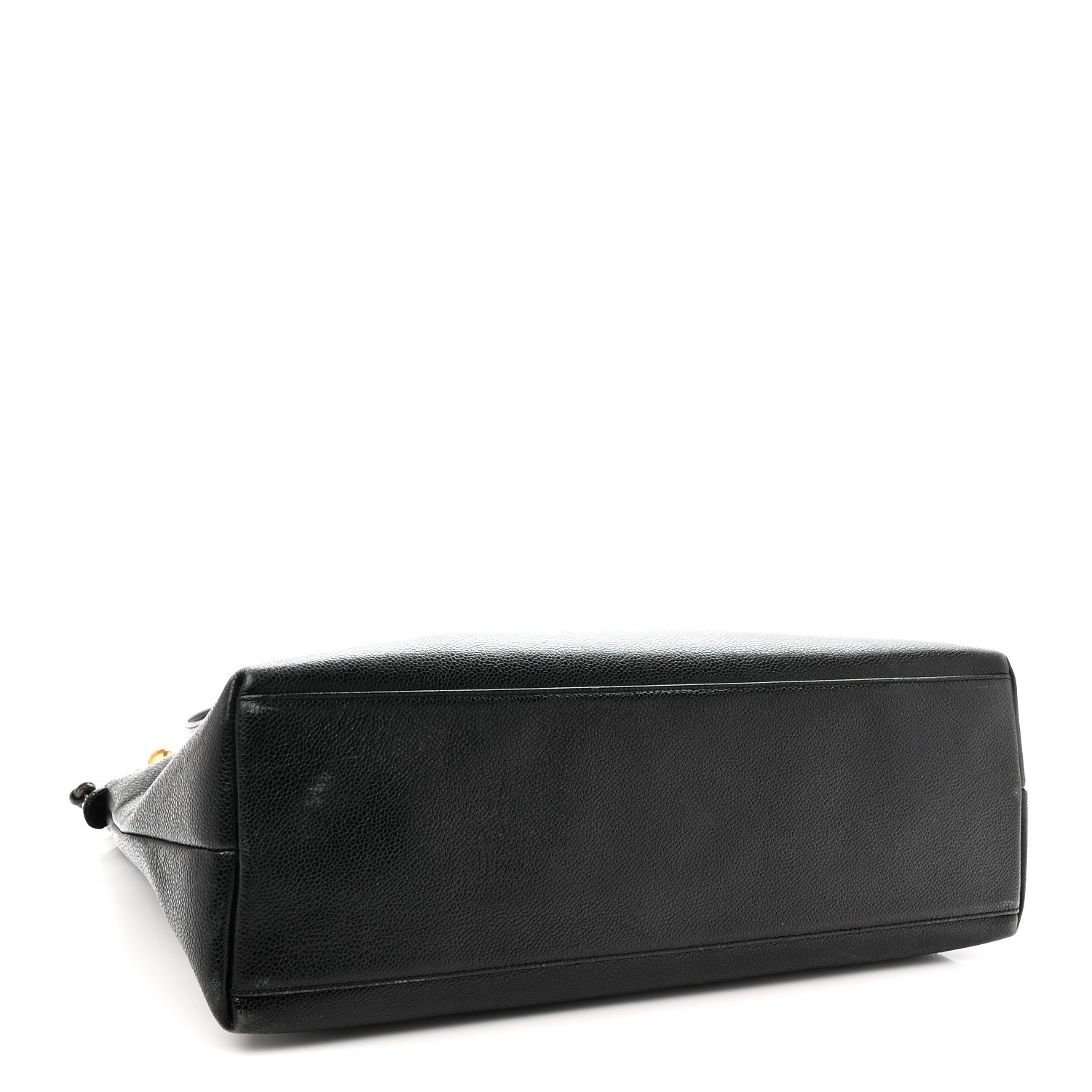 Chanel Caviar Large CC Shoulder Bag Black 4 of 10