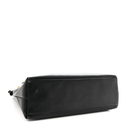 Chanel Caviar Large CC Shoulder Bag Black 4 of 10