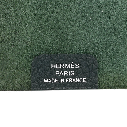 Hermes Togo Ulysse PM Agenda Cover Vert Fonce 7 of 9