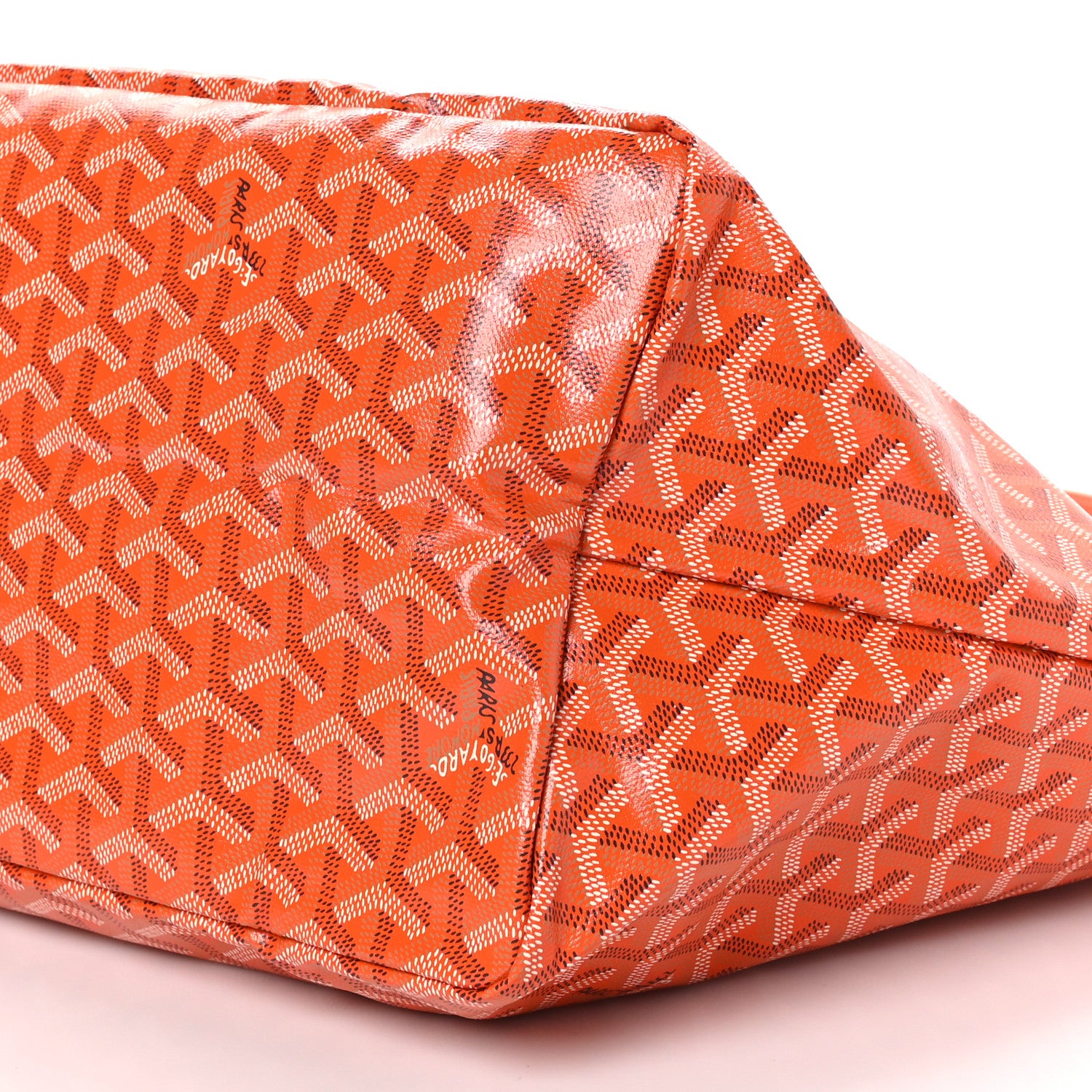 Goyard Goyardine Saint Louis GM Orange 11 of 11