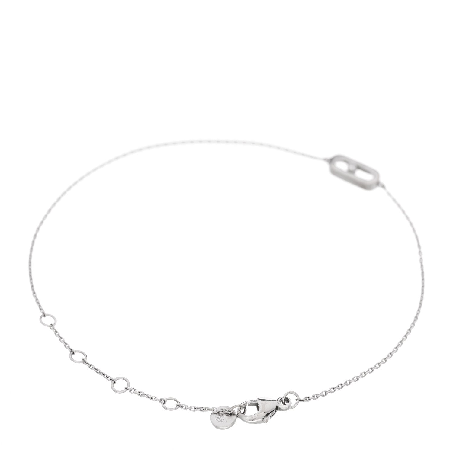 Messika 18K White Gold Diamond Messika Care(s) Bracelet 2 of 4