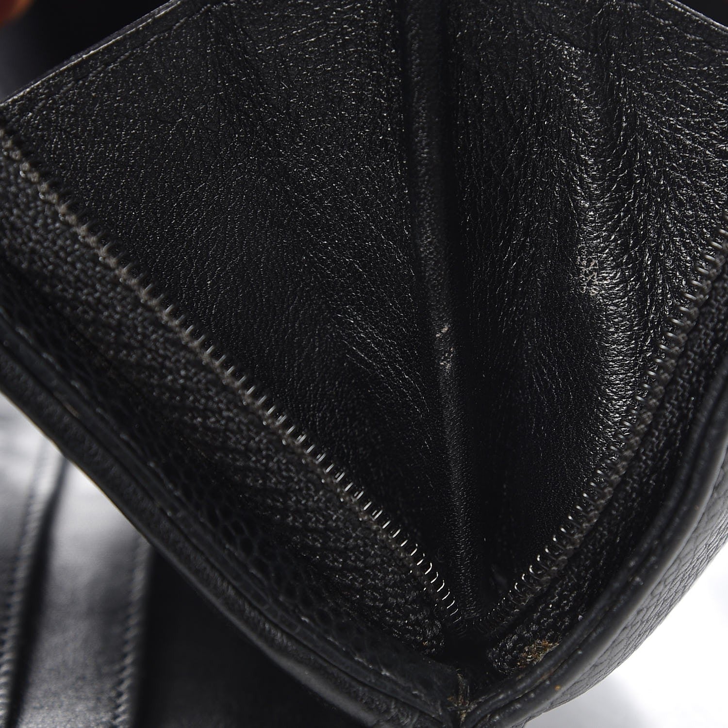 Chanel Caviar Timeless CC Zipped Pocket Wallet Black 12 of 16