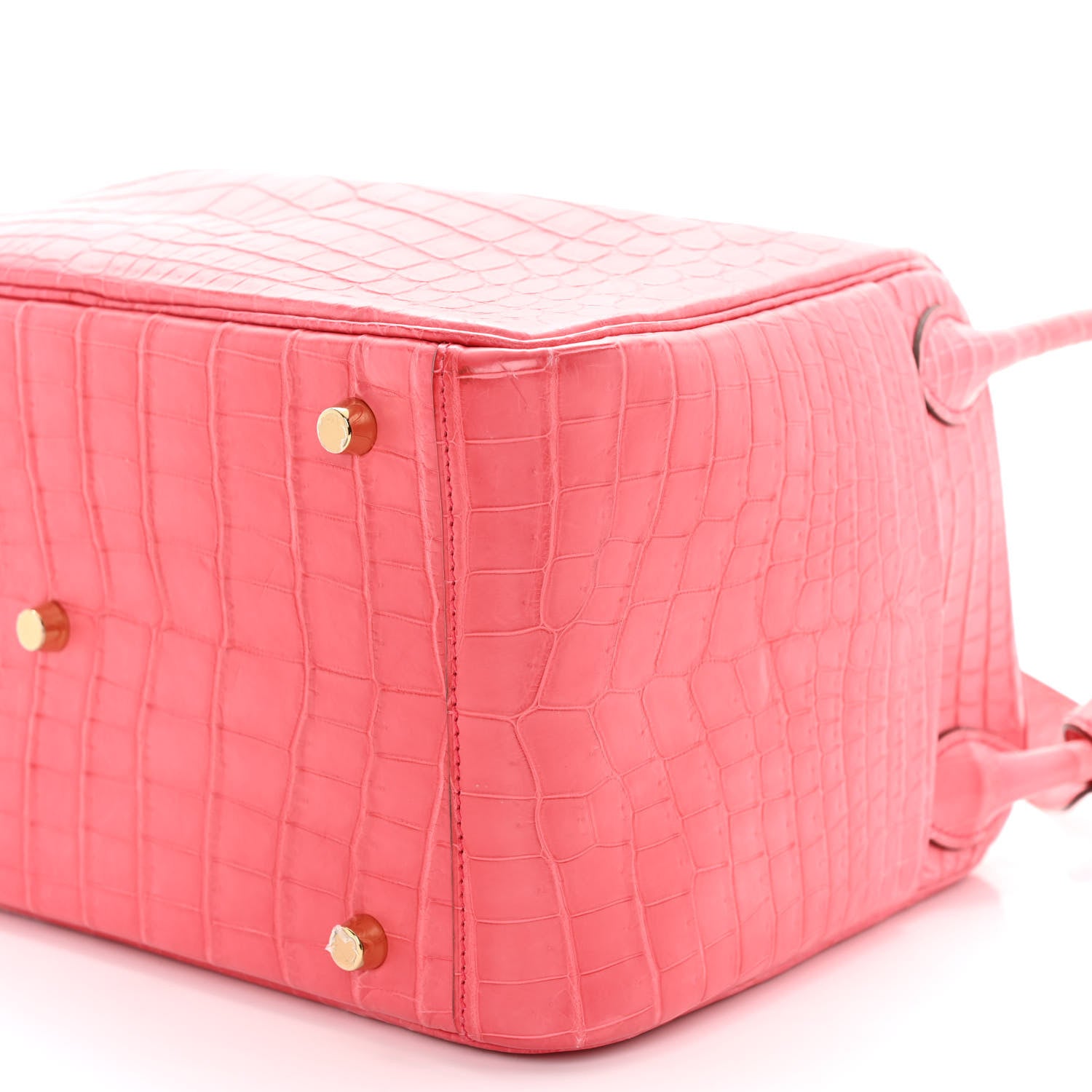 Hermes Matte Niloticus Crocodile Lindy 30 Bougainvillier 10 of 12