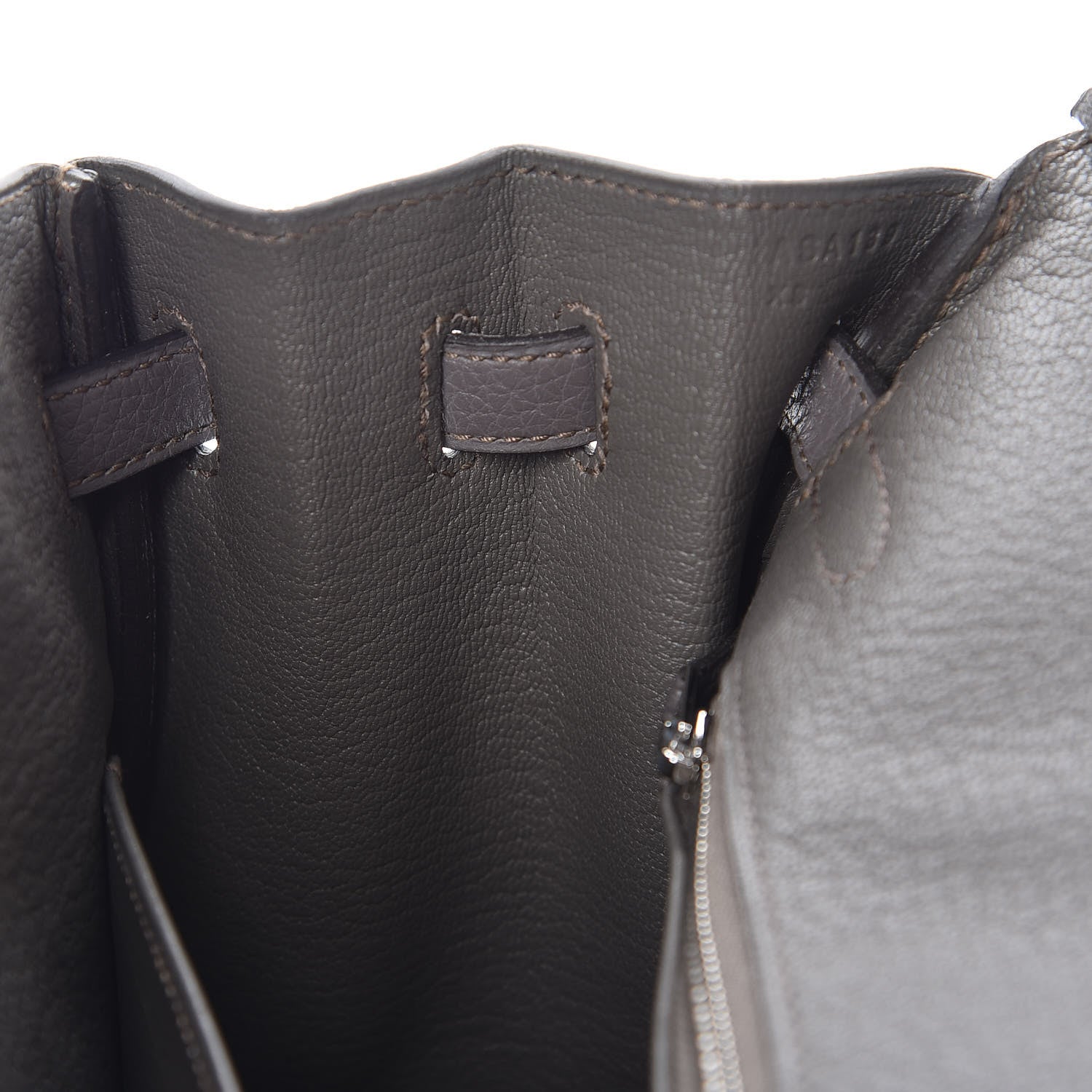 Hermes Togo Birkin 25 Etain 14 of 37