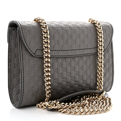 Gucci Soft Microguccissima Mini Emily Chain Shoulder Bag Loess 3 of 10