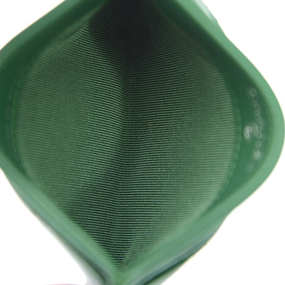 Chanel Lambskin Quilted Card Holder Green 5 of 8
