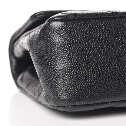 Chanel Iridescent Caviar Quilted Mini Rectangular Flap Black 9 of 11