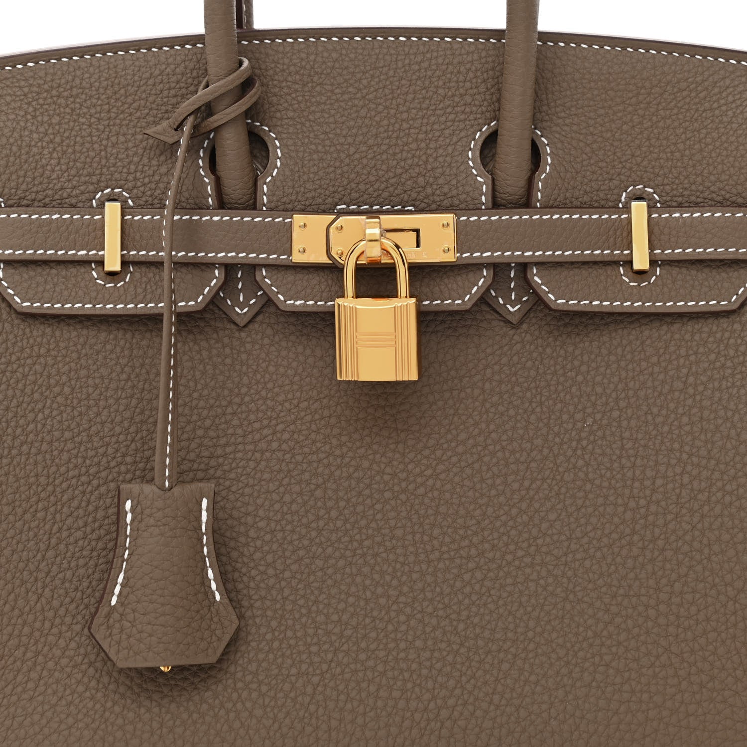 Hermes Togo Birkin 25 Etoupe 9 of 12