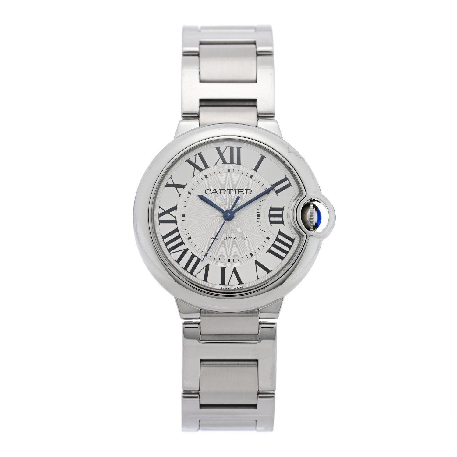 Cartier Stainless Steel 36mm Ballon Bleu De Cartier Automatic Watch 1 of 5